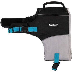 Zippy Paws Adventure Dog Lifejacket, Swimvest, for large dogs XL Aqua